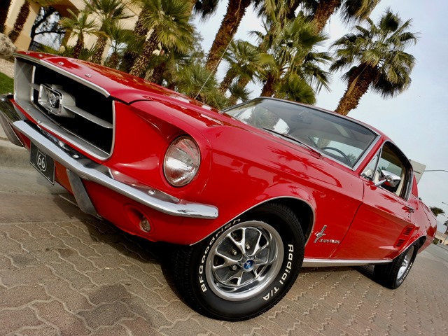 NO RESERVE 1967 FORD MUSTANG FASTBACK A CODE CANDY APPLE RED CALIFORNIA CAR 1967 Ford Mustang NO RESERVE