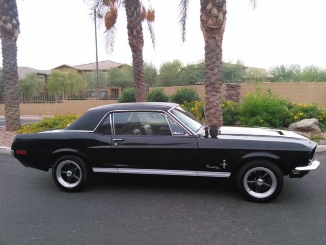 No Reserve! 1968 Ford Mustang Keywords GT Shelby Fastback 1965 1966 1967 1969 1968 Ford Mustang Base Hardtop 2-Door