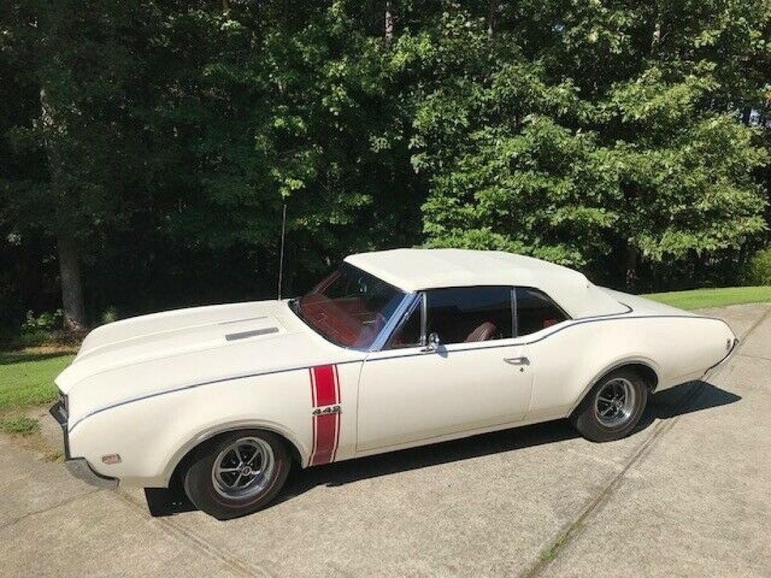 NO RESERVE 1968 Oldsmobile 442 Convertible # MATCHING 400 CID; 344 Vin +Protecto 1968 Oldsmobile 442
