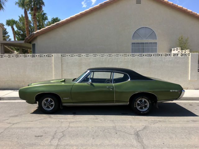NO RESERVE 1968 PONTIAC GTO 4 SPEED MATCHING NUMBERS RALLY TACT 1968 Pontiac GTO RARE BARN FIND SITTING SINCE 1983 PHD MUSCLE