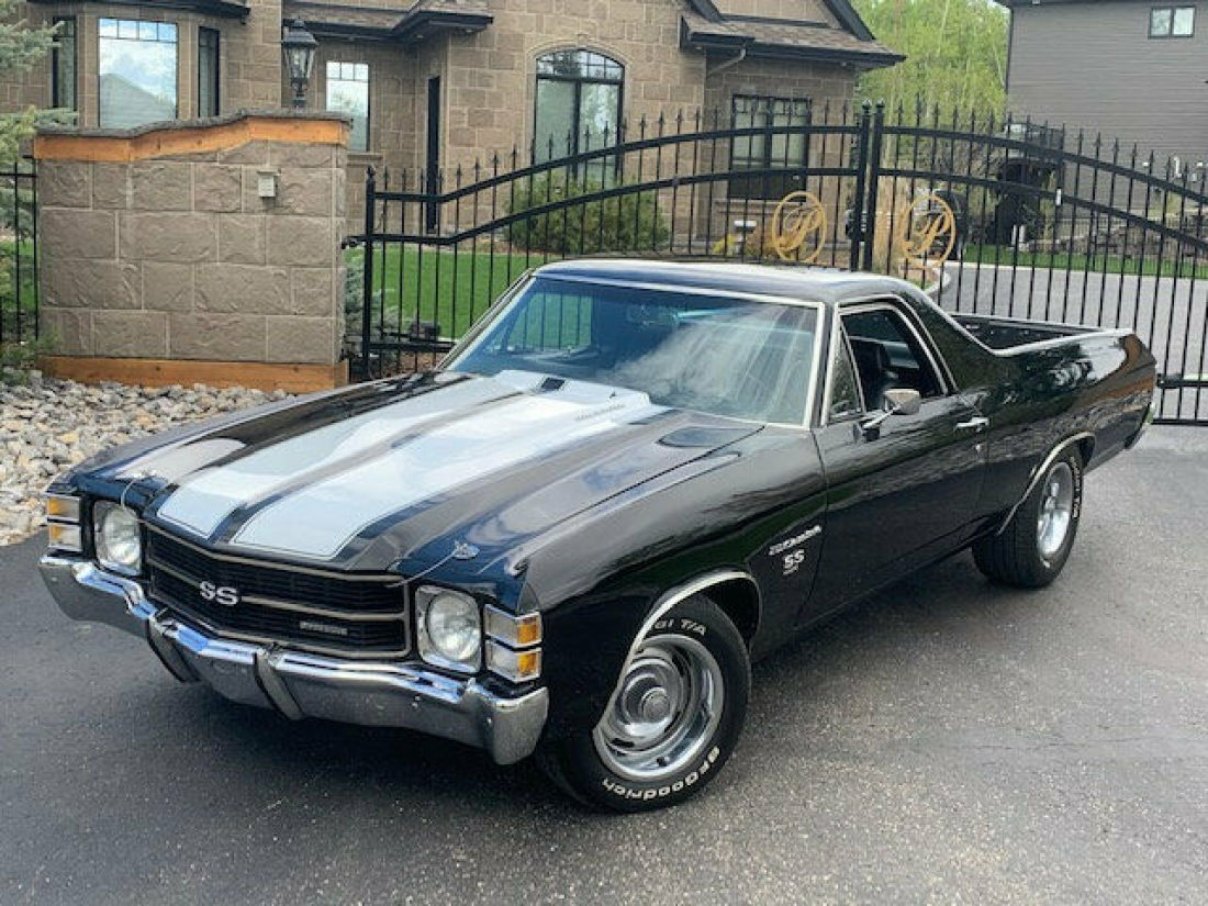 NO RESERVE 1971 CHEVROLET ELCAMINO 454 SS SUPER SPORT 4 SPEED FRAME OFF RESTO 1971 Chevrolet El Camino NO RESERVE