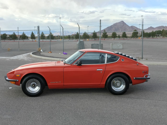 1971 Datsun Z-Series RARE 1 FAMILY OWNED ORIGINAL ORANGE MANUAL STOCK