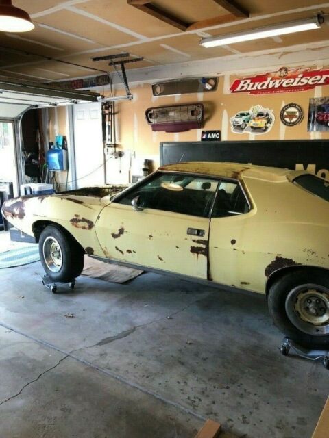 NO RESERVE, 1972 Amc Amx Javelin Z Code 401 4-speed 1972 AMC AMX