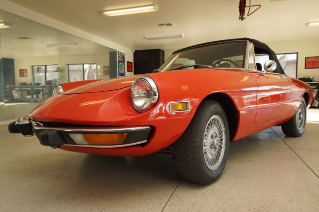 NO RESERVE --- 1974 ALFA ROMEO SPIDER VELOCE ** SHOWROOM KEPT ** SUMMER FUN!!!! 1974 Alfa Romeo Spider