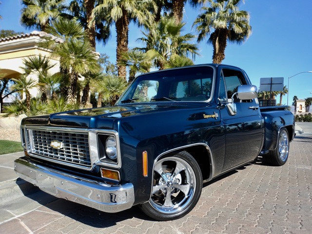 NO RESERVE 1974 CHEVROLET CHEYENNE SUPER SHORT BOX STEP SIDE CUSTOM MUST SEE 1974 Chevrolet C-10 NO RESERVE