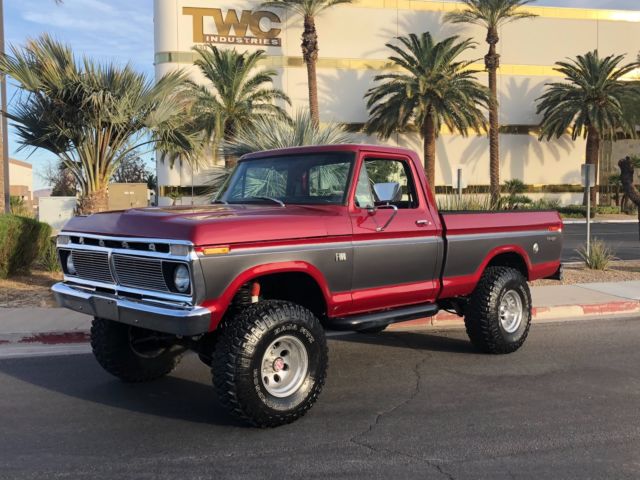 NO RESERVE 1976 FORD F100 RANGER 390 4X4 BIG BLOCK RESTORED MINT CONDITION 1976 Ford F-100 RANGER