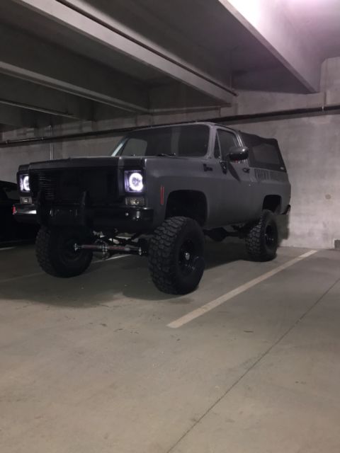 NO RESERVE 1977 Chevrolet K5 Blazer 4x4 6" suspension lift 35" BFG mud terrains 1977 Chevrolet Blazer