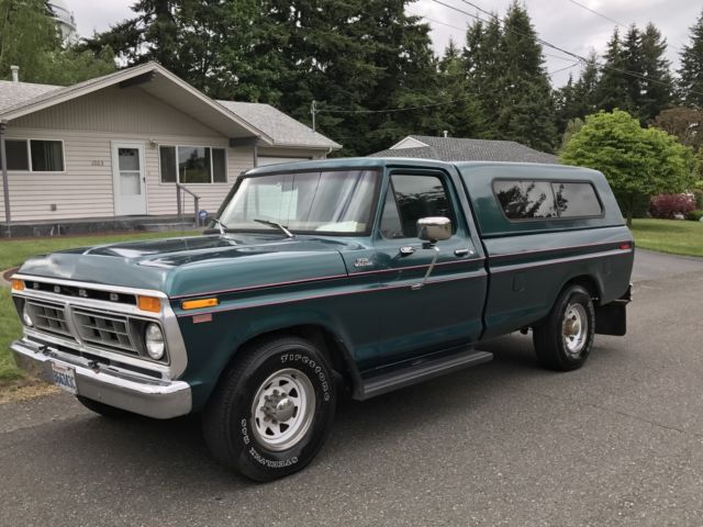NO RESERVE 1977 Ford F-250 Camper Speacial 460 v8 109k org miles long bed 1977 Ford F-250 F-250 Camper Special