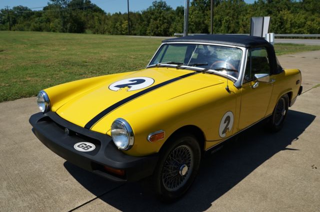 NO RESERVE 1979 MG MIDGET FULLY RESTORED ONLY 32K ORIGINAL MILES 1979 MG Midget