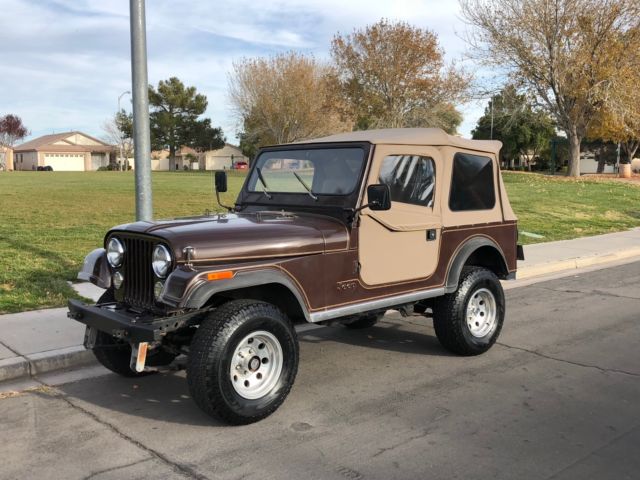 No RESERVE 1981 JEEP CJ7 SURVIVOR ALL ORIGINAL 1 OWNER 56K ORG MILES NO RUST 1981 Jeep CJ CJ-7 4WD