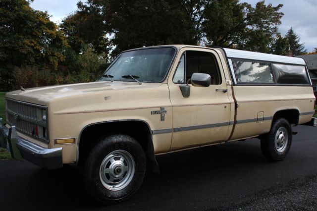 NO RESERVE 1982 Chevrolet K20 Silverado 4x4 DIESEL 3/4 ton chevy - HIGH BID WINS 1982 Chevrolet C/K Pickup 2500 Silverado