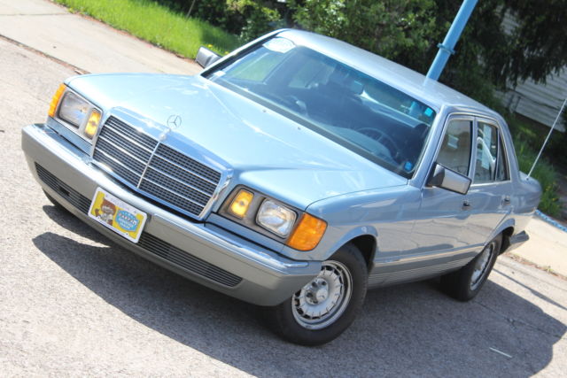 NO RESERVE 1985 MERCEDES-BENZ 380SE-Class ONLY 140K MILES CLEAN CARFAX! 1985 Mercedes-Benz 300-Series Base Sedan 4-Door