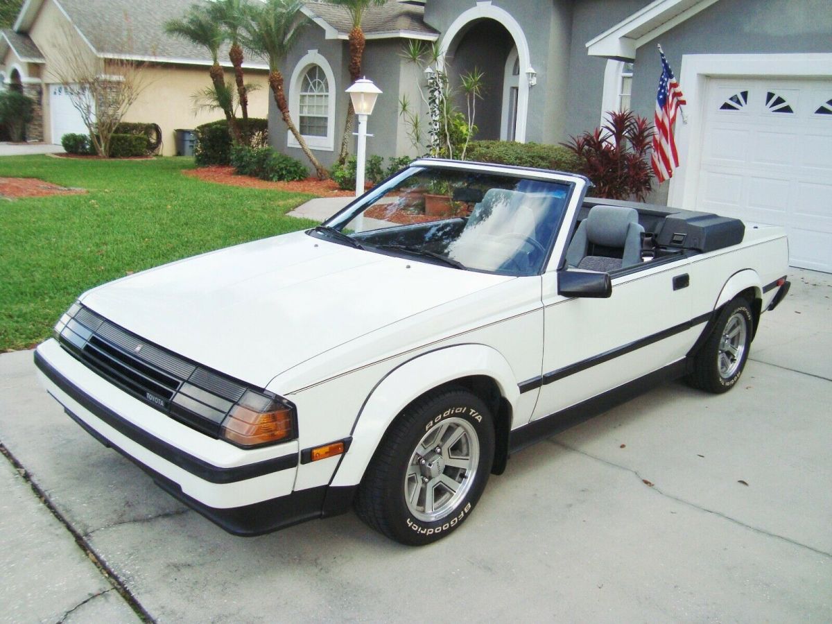 NO RESERVE 1985 TOYOTA CELICA GTS CONVERTIBLE 72K ORIG'L MILES - CLEAN CARFAX 1985 Toyota Celica GTS CONVERTIBLE