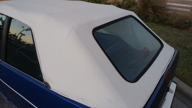 1986 Volkswagen Cabrio Wolfsburg Edition - photo 11