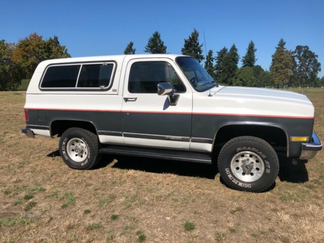 No Reserve 1989 K5 Blazer 1 owner rust free Silverado loaded runs great K/5 4x4 1989 Chevrolet Blazer Silverado K5 blazer