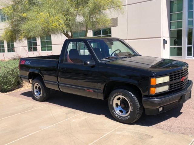 NO RESERVE 1990 Chevrolet 1500 454 SS 76k Orginal Miles Daily Driver black 1990 Chevrolet C/K Pickup 1500 454 SS