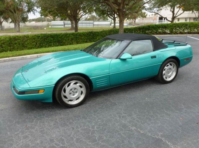 NO RESERVE 1991 Chevrolet Corvette CONVERTIBLE LOW MILES SUPER CLEAN WOW L@@K!!! 1991 Chevrolet Corvette Base Convertible 2-Door
