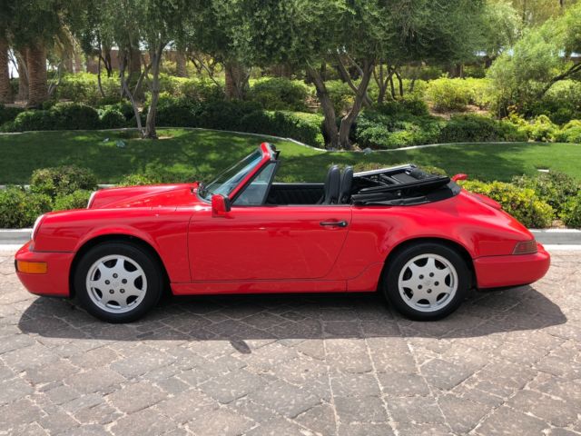 NO RESERVE 1991 PORSCHE 911 CARRERA 2 CABRIOLET 77K ORG MILES TURN LET DAILY 1991 Porsche 911 911 CABRIOLET