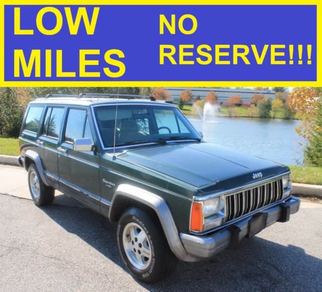 NO RESERVE 1992 JEEP CHEROKEE 4X4 LAREDO LIMITED CLASSIC GRAND 96 97 98 99 00 01 1992 Jeep Cherokee LAREDO