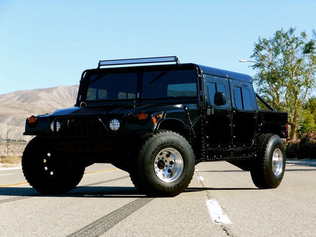NO RESERVE 1994 AM GENERAL H1 HUMMER MILITARY ISSUED HUMVEE HMMVW FULL RESTO 1994 Hummer H1 NO RESERVE