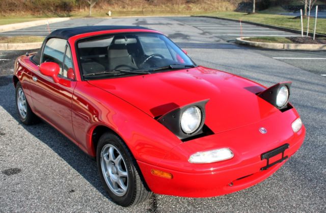1994 Mazda MX-5 Miata NO RESERVE GARAGE KEPT CLEAN 5 SPEED ALL STOCK - photo 2