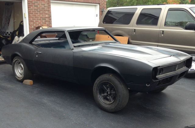 NO RESERVE ! 1st GEN 1968 CHEVROLET FIRST GEN CAMARO 68 CHEVY RUST FREE PROJECT 1968 Chevrolet Camaro