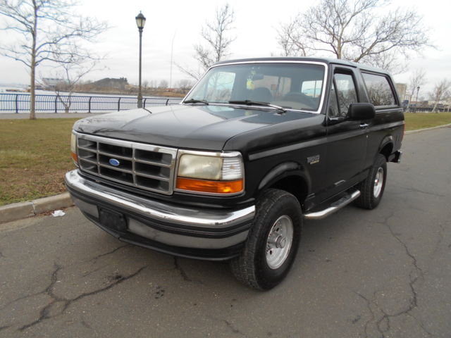 NO RESERVE 2OWNR Bronco 4X4 EddieBauer 1992 1994 1995 1996 Body Styles Runs Good 1993 Ford Bronco 2dr Custom