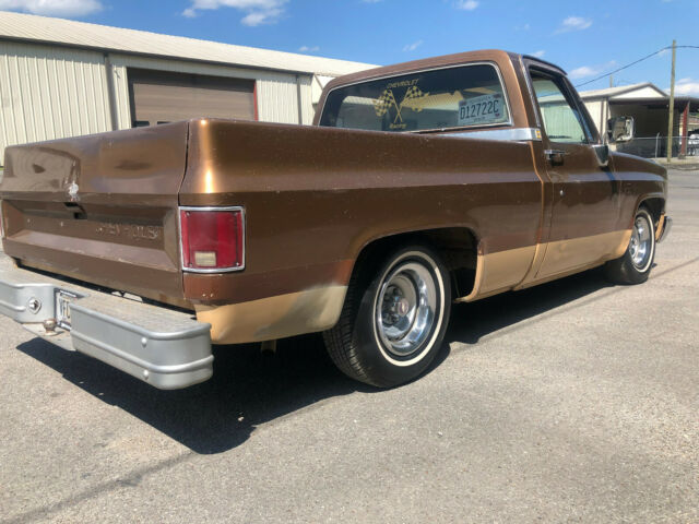 1981 Chevrolet C-10 Cheyenne, SWB, Patina, Slammed, Lowered, Ratrod. - photo 10