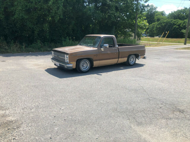 1981 Chevrolet C-10 Cheyenne, SWB, Patina, Slammed, Lowered, Ratrod. - photo 12