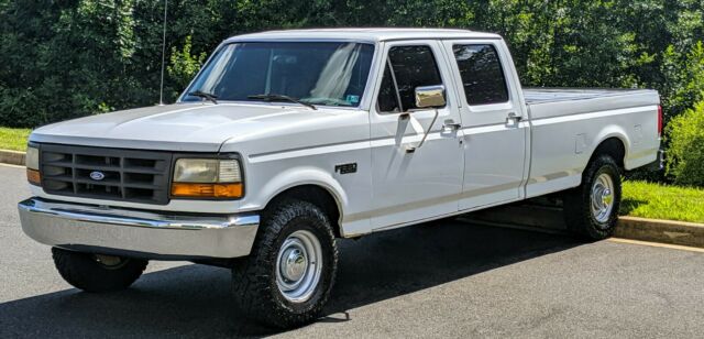1994 Ford F-350 NO RESERVE 46K MILES LONG BED QUAD CAB LOOK!! - photo 2