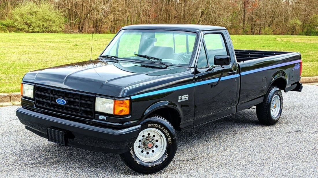 1991 Ford F-150 NO RESERVE 48K NITE EDITION 5.8L V8 VERY RARE LOOK