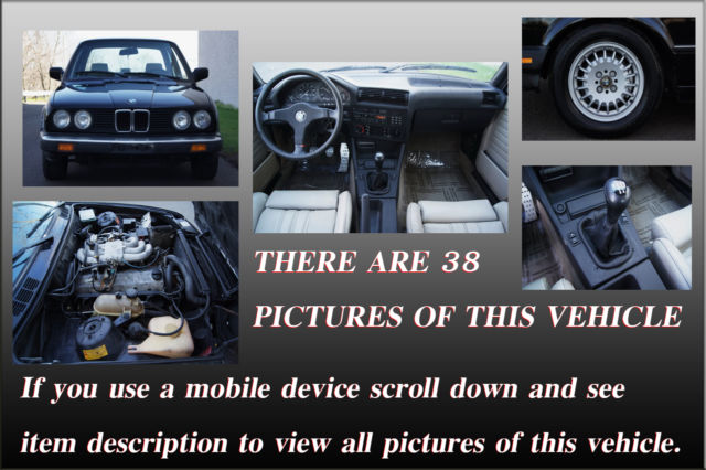 1986 BMW 3-Series 325es - photo 4