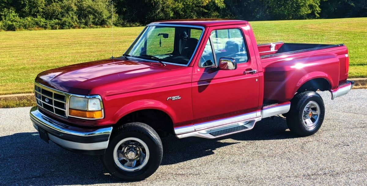 1992 Ford F-150 NO RESERVE 62K MILES 4X4 4.9L I6 FLARESIDE RARE!!! - photo 2