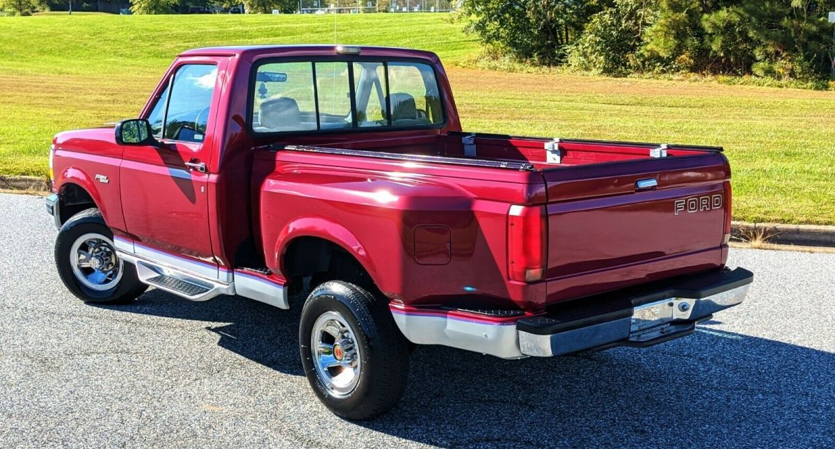 1992 Ford F-150 NO RESERVE 62K MILES 4X4 4.9L I6 FLARESIDE RARE!!! - photo 9