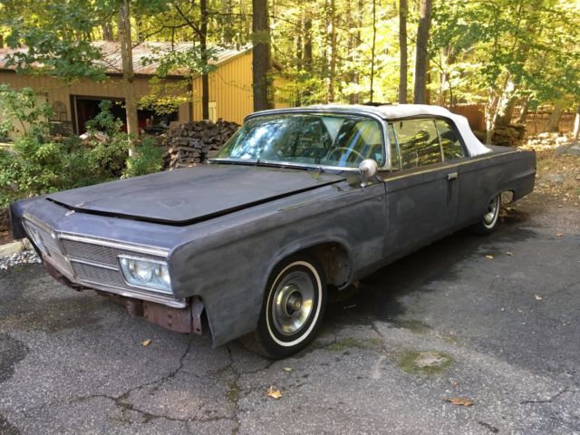 NO RESERVE 65 1965 Chrysler Crown Imperial Convertible 1965 Chrysler Imperial