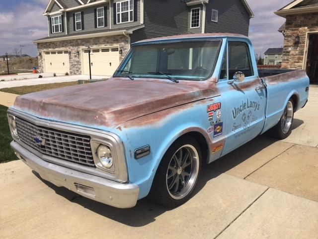 NO RESERVE!! 71 Chevy C10 restomod Built 350 Patina, done right 1971 Chevrolet C-10