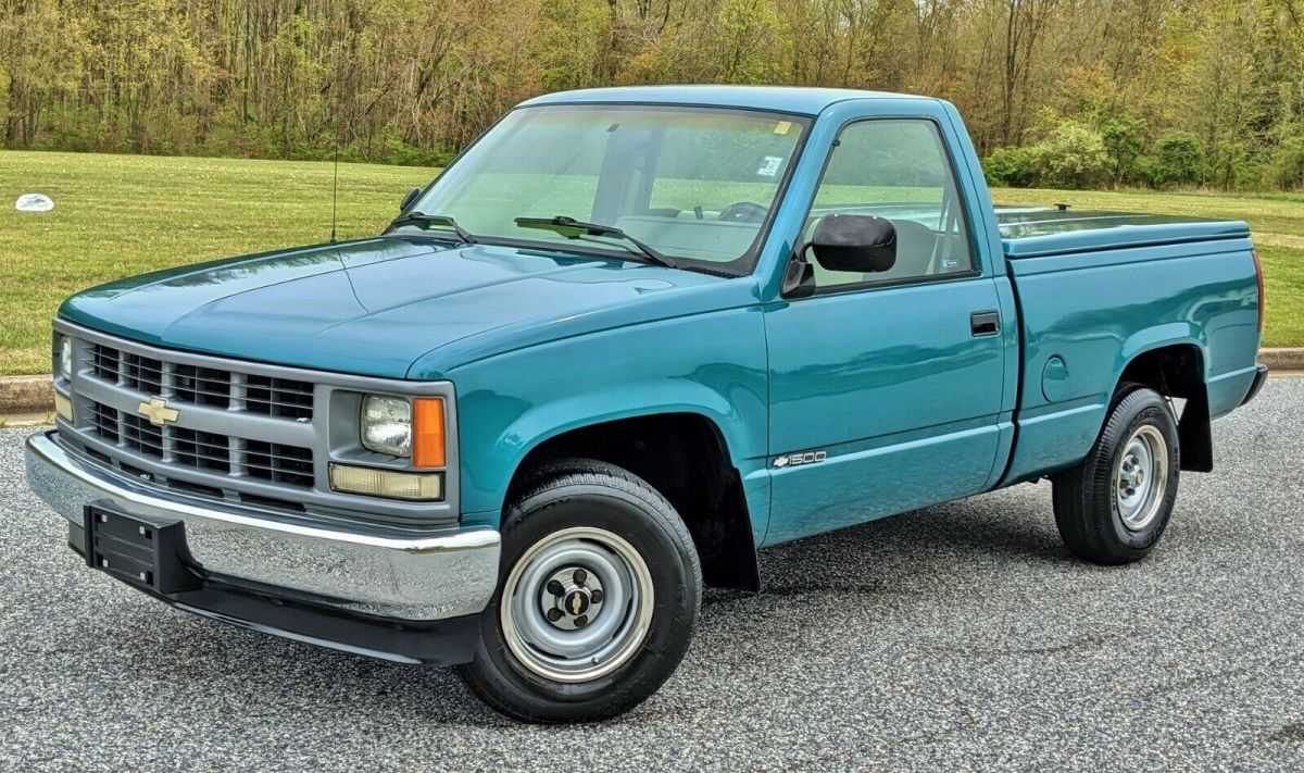 NO RESERVE 76K MILES 4.3L V6 CHEYENNE SILVERADO SUPER CLEAN MUST SEE 95 96 97 1994 Chevrolet C/K Pickup 1500 NO RESERVE 76K MILES SUPER CLEAN 4.3L V6 90 PICS