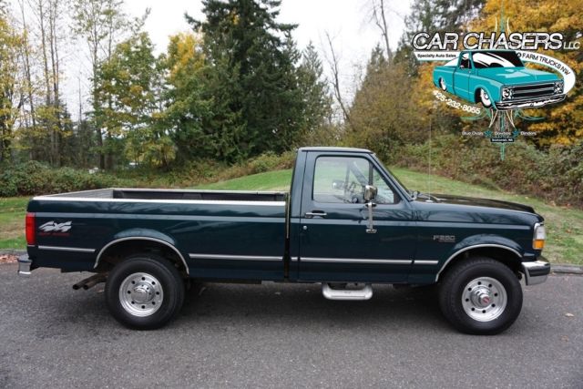1994 Ford F-250 NO RESERVE! 83K LOW MILE RUST FREE SURVIVOR REGULAR CAB 4X4 XLT - photo 3