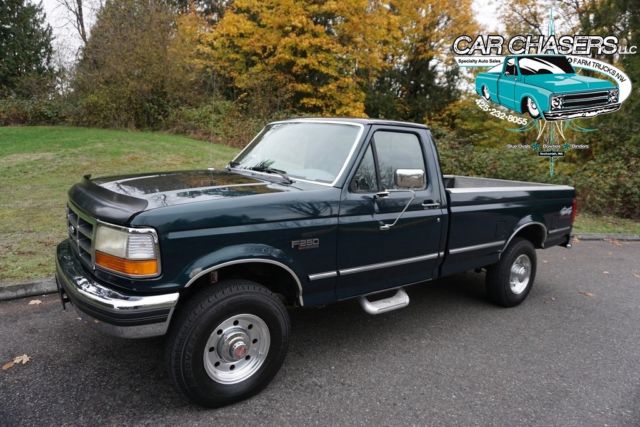 1994 Ford F-250 NO RESERVE! 83K LOW MILE RUST FREE SURVIVOR REGULAR CAB 4X4 XLT - photo 5