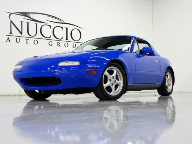 NO RESERVE! 90 Miata- Mariner Blue/Black -20K Miles! Hard Top! Borla Exhaust! 1990 Mazda MX-5 Miata