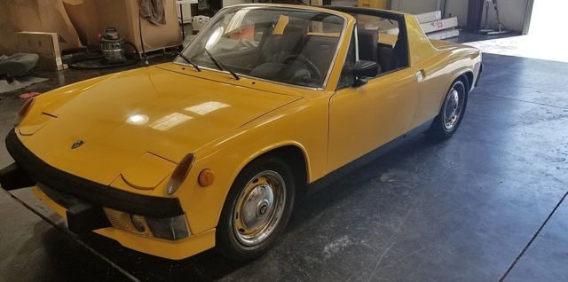 NO RESERVE!! 914, CLEAN, daily driver, NEW tires, solid car, LOW ORIGINAL MILES! 1972 Porsche 914