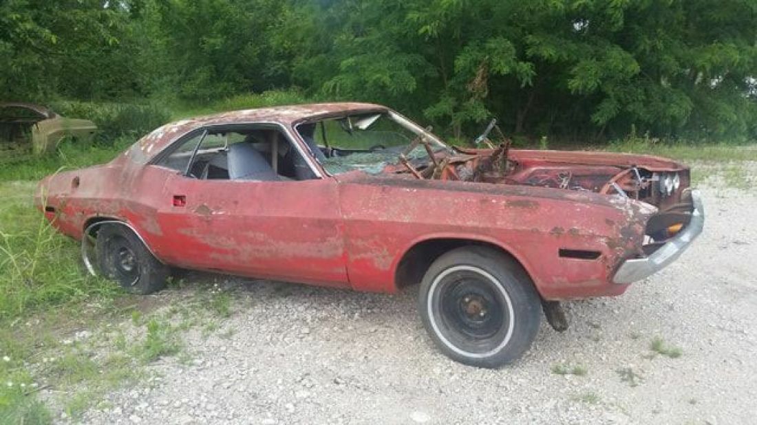 NO RESERVE Affordable 1970 Challenger Project Solid Frame Rails Build A Race Car 1970 Dodge Challenger