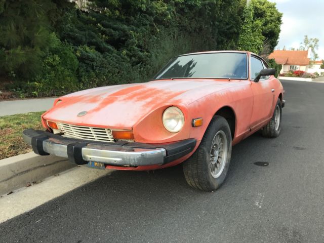 No Reserve! All Original Datsun 260z Runs With Round Top SU Carb Conversion 1974 Datsun Z-Series 260Z
