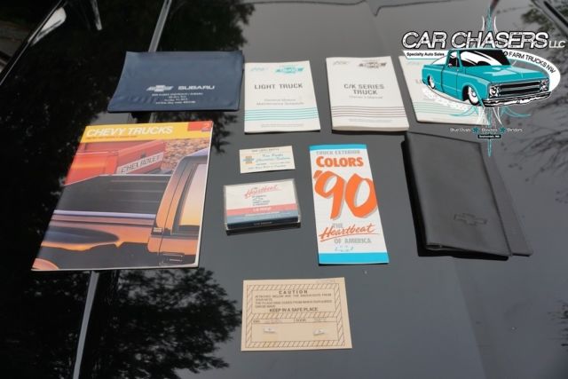 1990 Chevrolet C/K Pickup 1500 NO RESERVE LOW MILE 1 OWNER SILVERADO STEPSIDE - photo 9