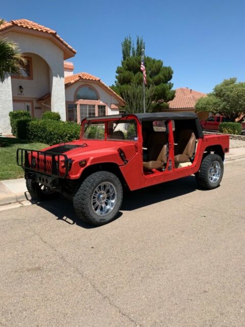 No Reserve AM General M998 Humvee 6.5 Diesel HMMWV like Hummer H1 1980 Hummer H1