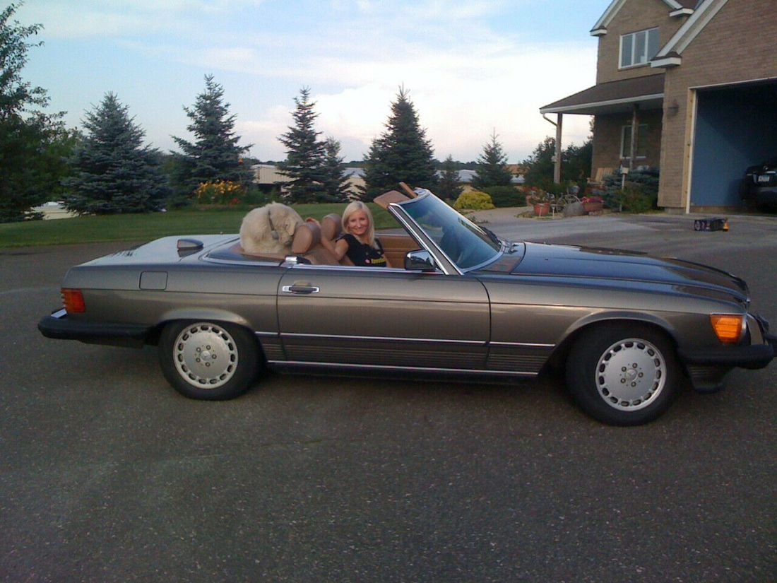 NO RESERVE AUCTION  Mercedes 560sl V8 - Complete Vehicle, Restoration Project 1987 Mercedes-Benz SL-Class SL