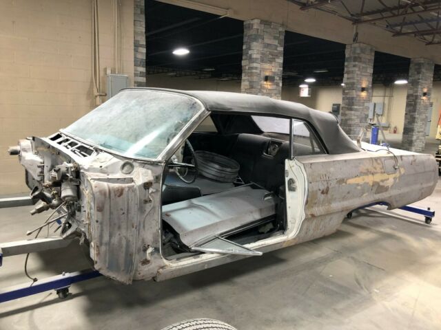 NO RESERVE AUCTION PROJECT 1964 CHEVROLET IMPALA SS 2-DR CONVERTIBLE 327 4-SPEED 1964 Chevrolet Impala SS