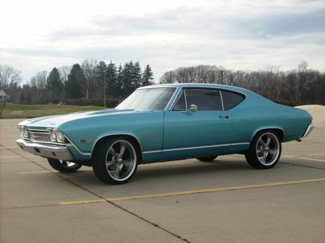 **No Reserve** Chevy Chevelle Malibu, 350 Engine, TH350/Trans, Custom Rims, 1968 Chevrolet Chevelle Malibu