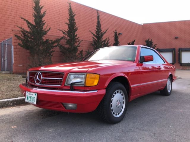 NO RESERVE! Clean & smooth driver, great paint/body, heated power seats! 1988 Mercedes-Benz 500-Series 560 SEC/ 2 DOOR COUPE
