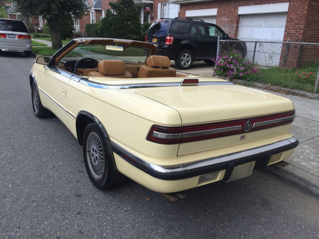 1989 Chrysler TC by Maserati Convertible - photo 3
